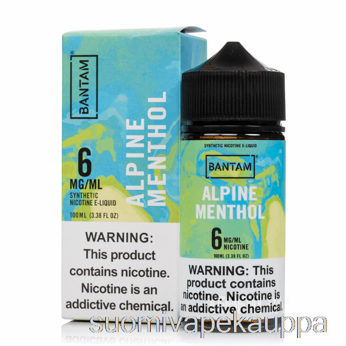 Vape Box Alppimentoli - Bantam Vape - 100ml 3mg